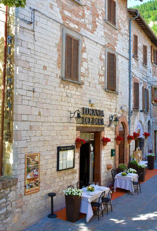 Locanda Del Duca Губио Екстериор снимка